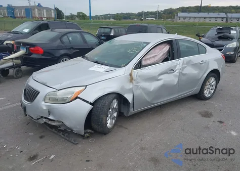 2013 Buick Regal из США, поврежденный, VIN 2G4GR5ER1D9243509